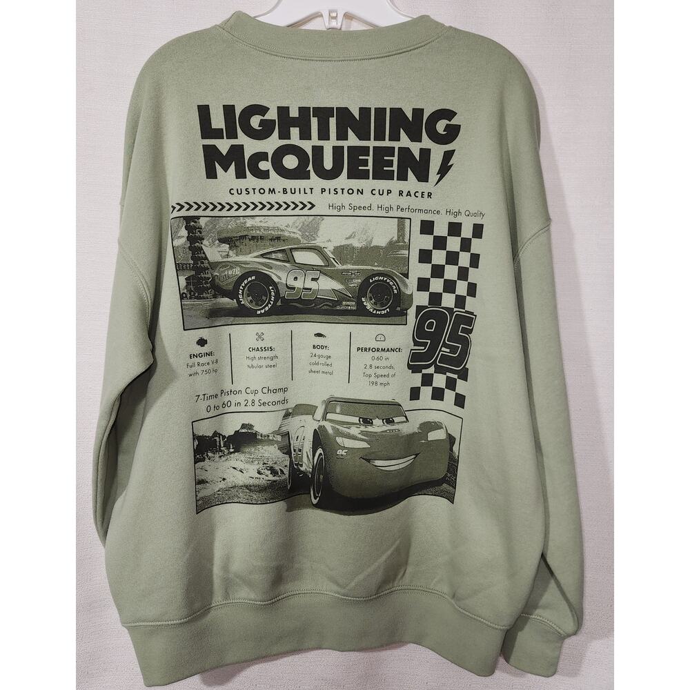 Disney Lightning McQueen sweatshirt men size XS